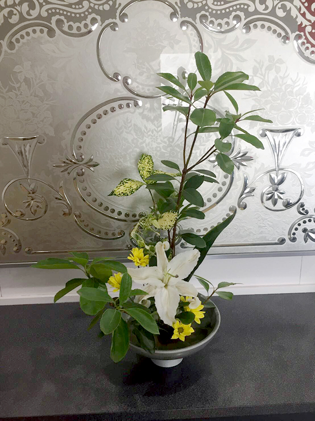 Ikebana 生け花 -Japanese flower arrangement Lesson@DK HOUSE MATSUDO／ DKハウス松戸